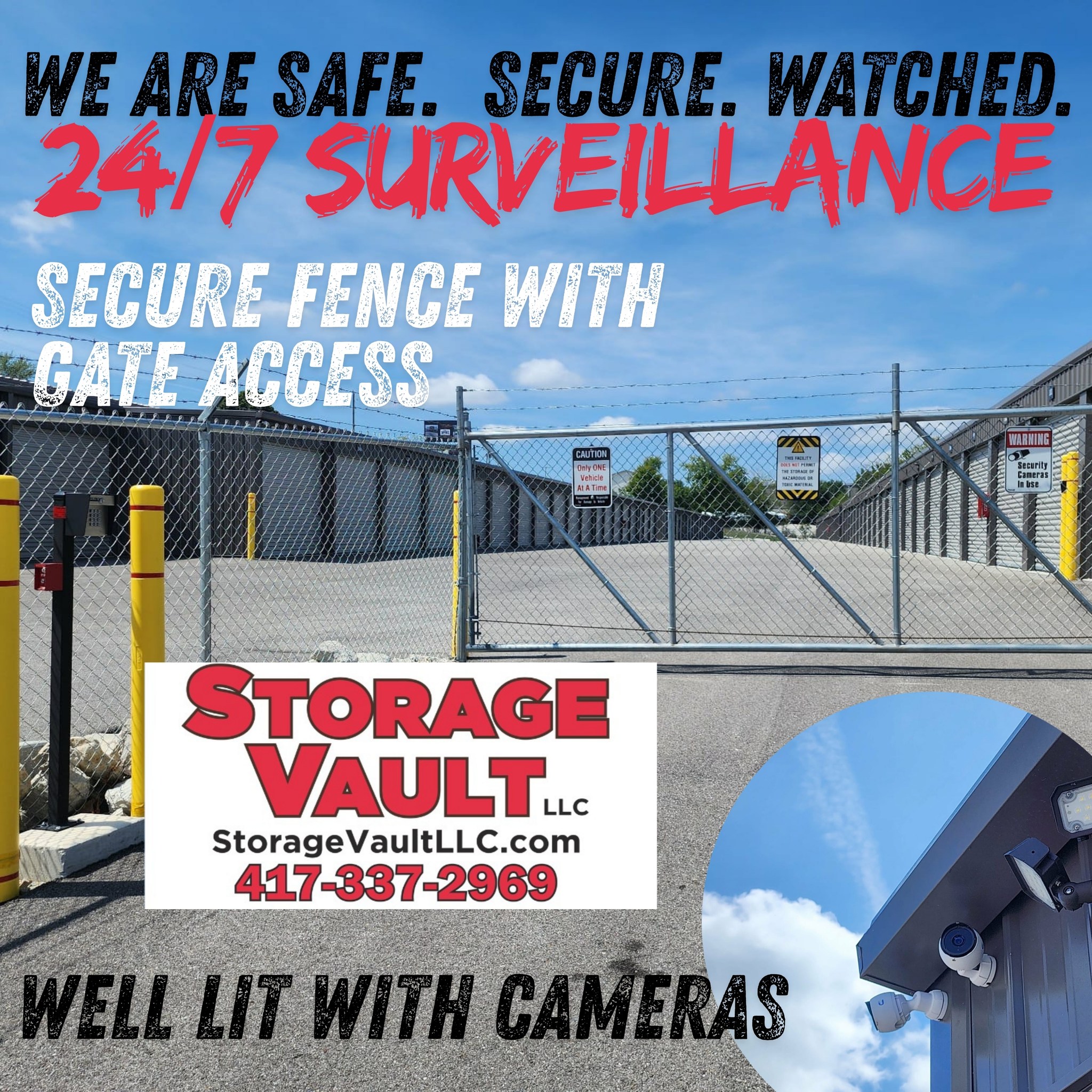Storage Vault - Branson, MO  65672 and Buffalo, MO 65622